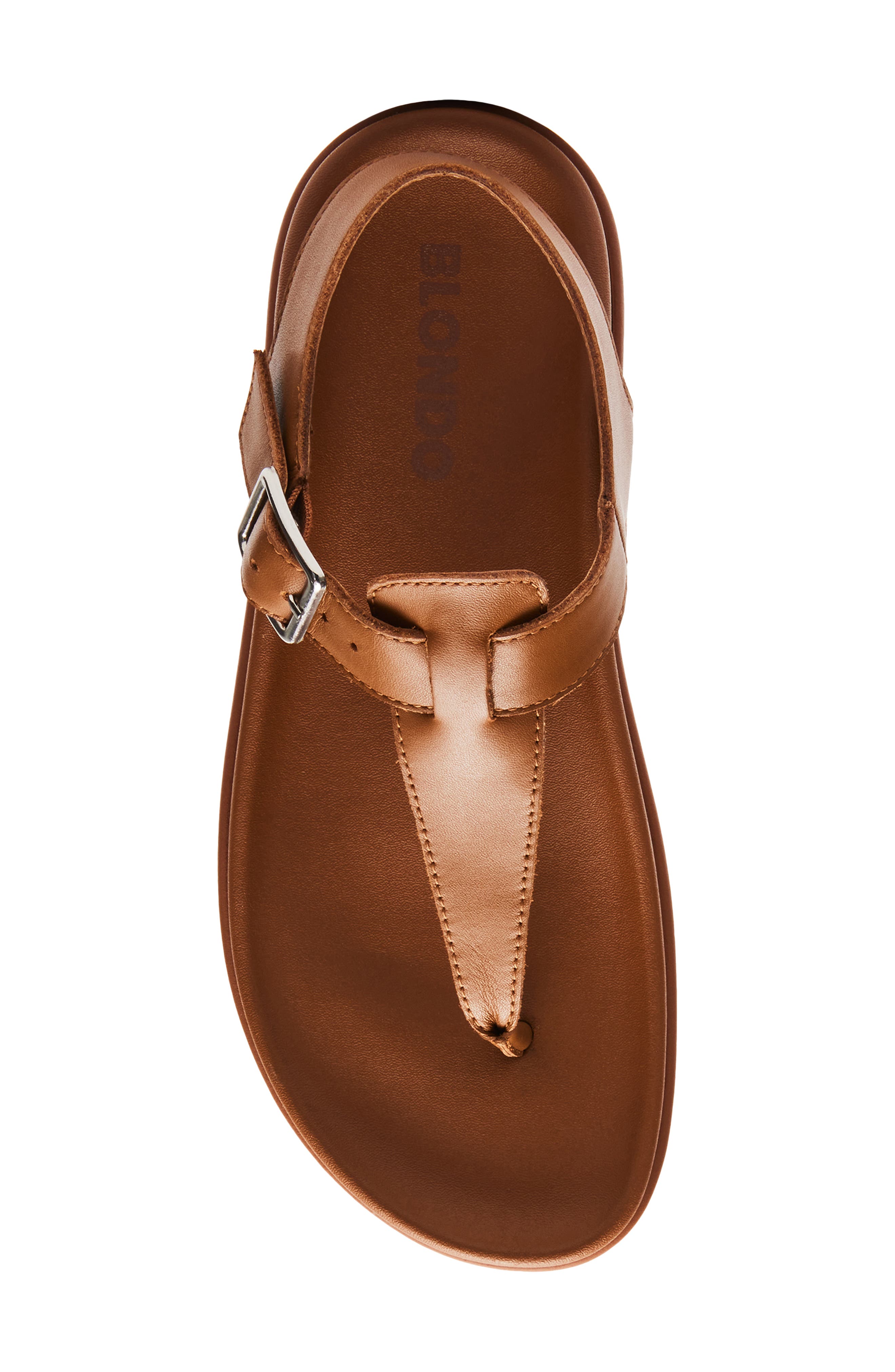 Blondo Nelli Sandal, Alternate, color, Tan Leathe