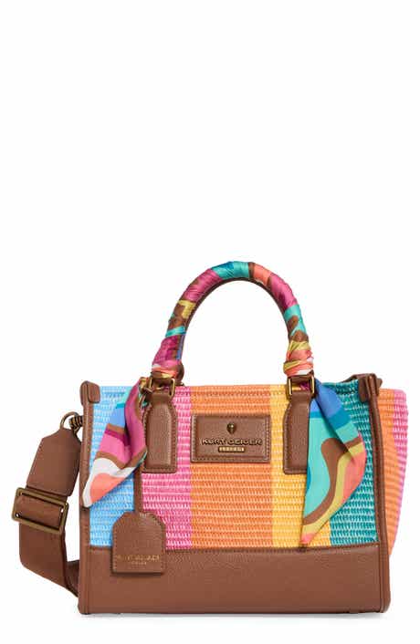 Kurt Geiger London Small Chiswick Raffia Tote
