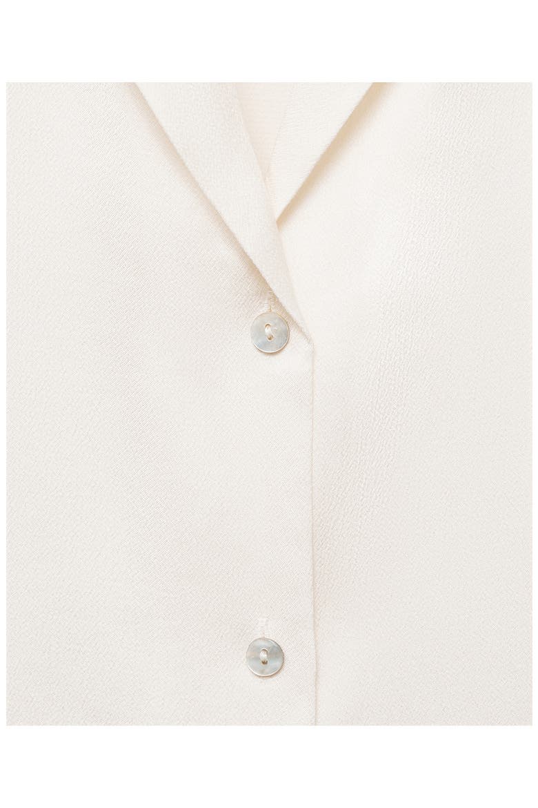 Fluid Short Sleeve Shirt, Alternate, color, OFF WHITE