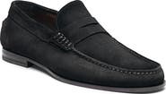 Santoni Suede Penny Loafer
