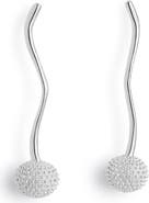Toolally Pom Pom Drop Earrings