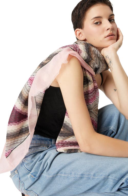 Missoni Cotton And Silk Shawl In Multi