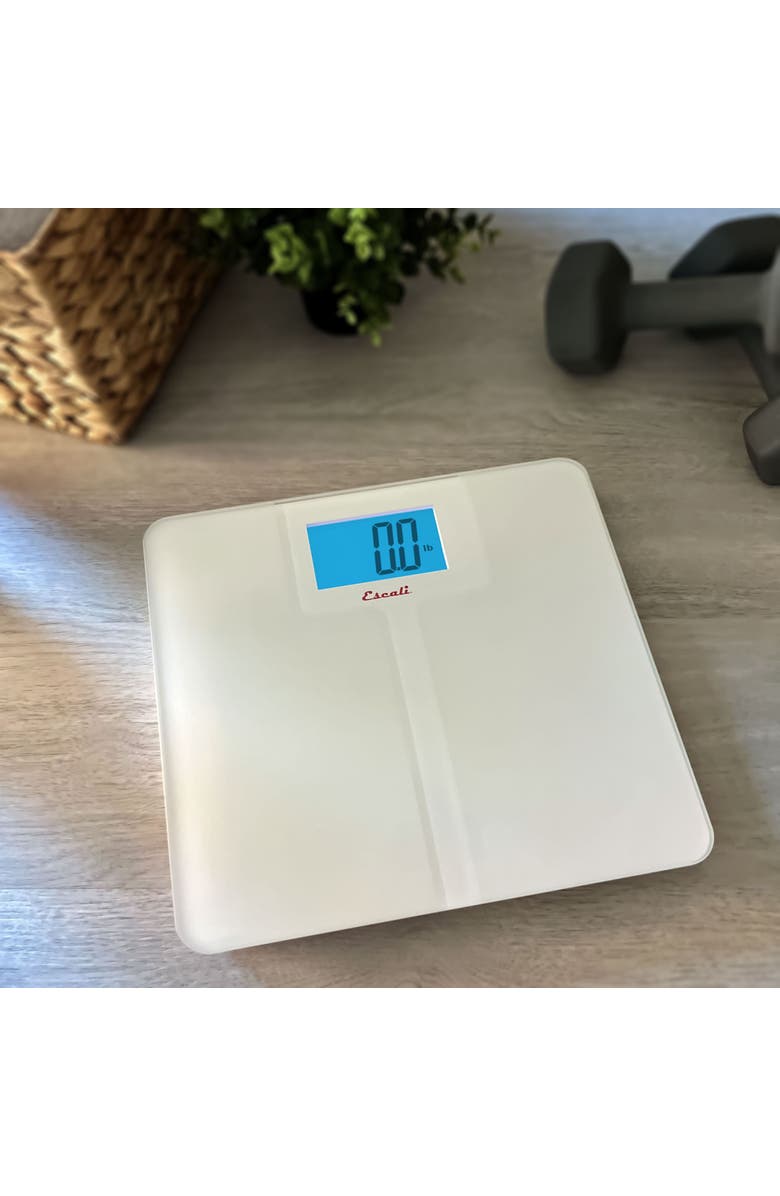 ESCALI High Capacity Anti-Slip Bathroom Scale, Alternate, color, White
