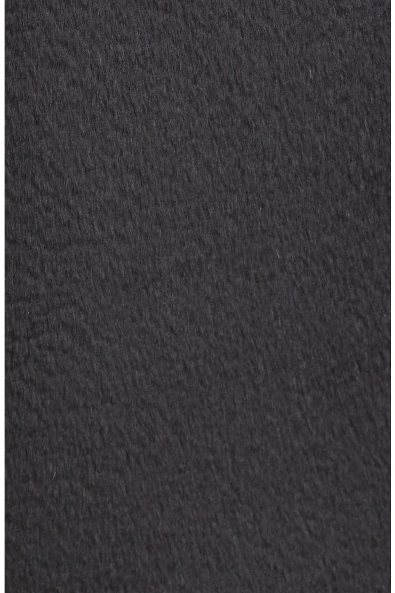 High Collar Coat, Alternate, color, BLACK