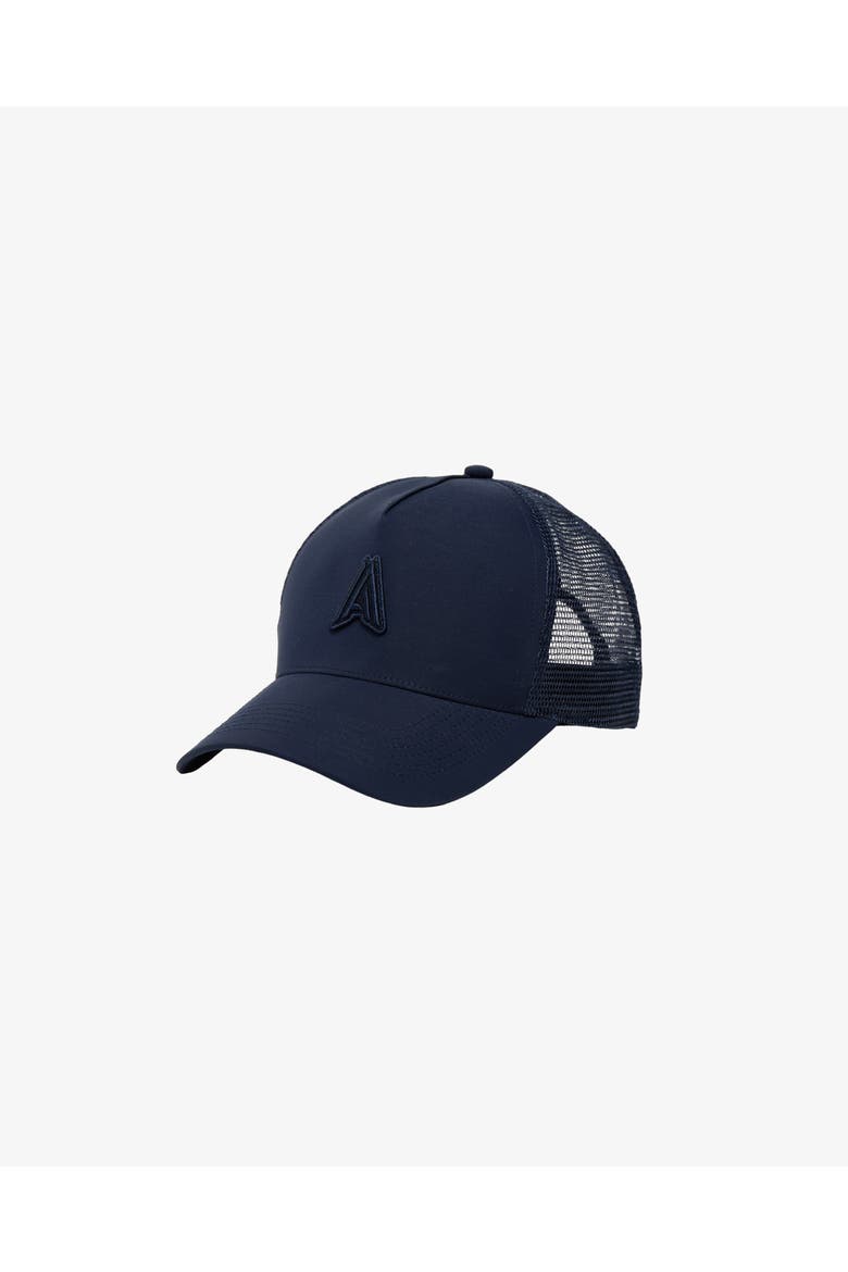 Unisex Ladiere Trucker Cap, Alternate, color, Midnight
