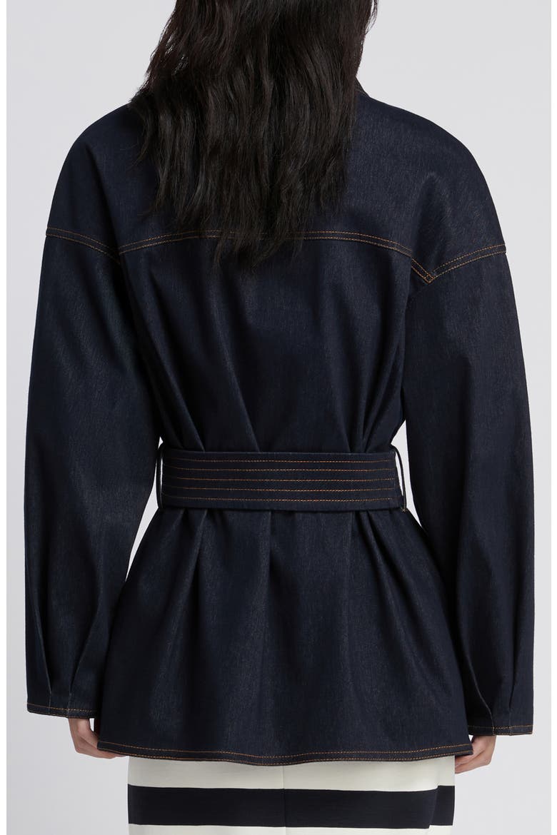 West Belted Jacket, Alternate, color, MIDNIGHT BLUE