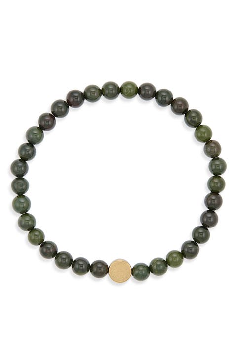 Men's Gem Stretch Bracelet