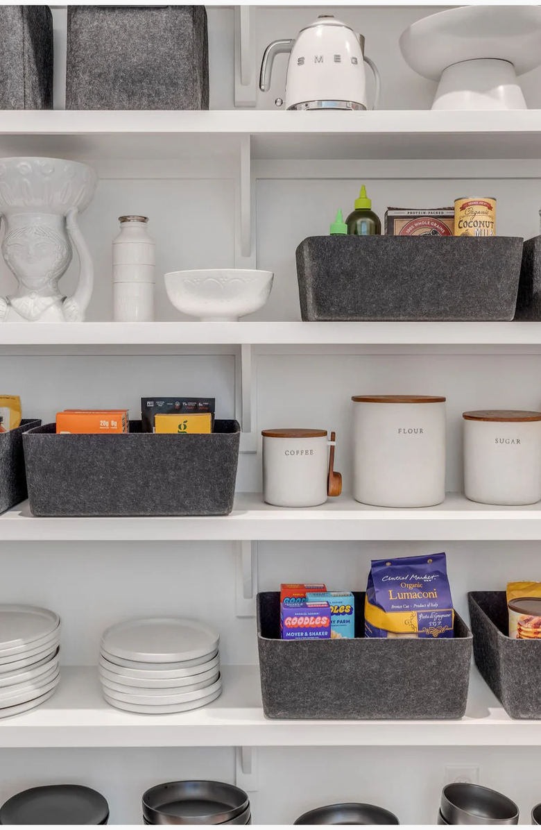 SortJoy The Sculpted Bin - Large, Alternate, color, Carbon