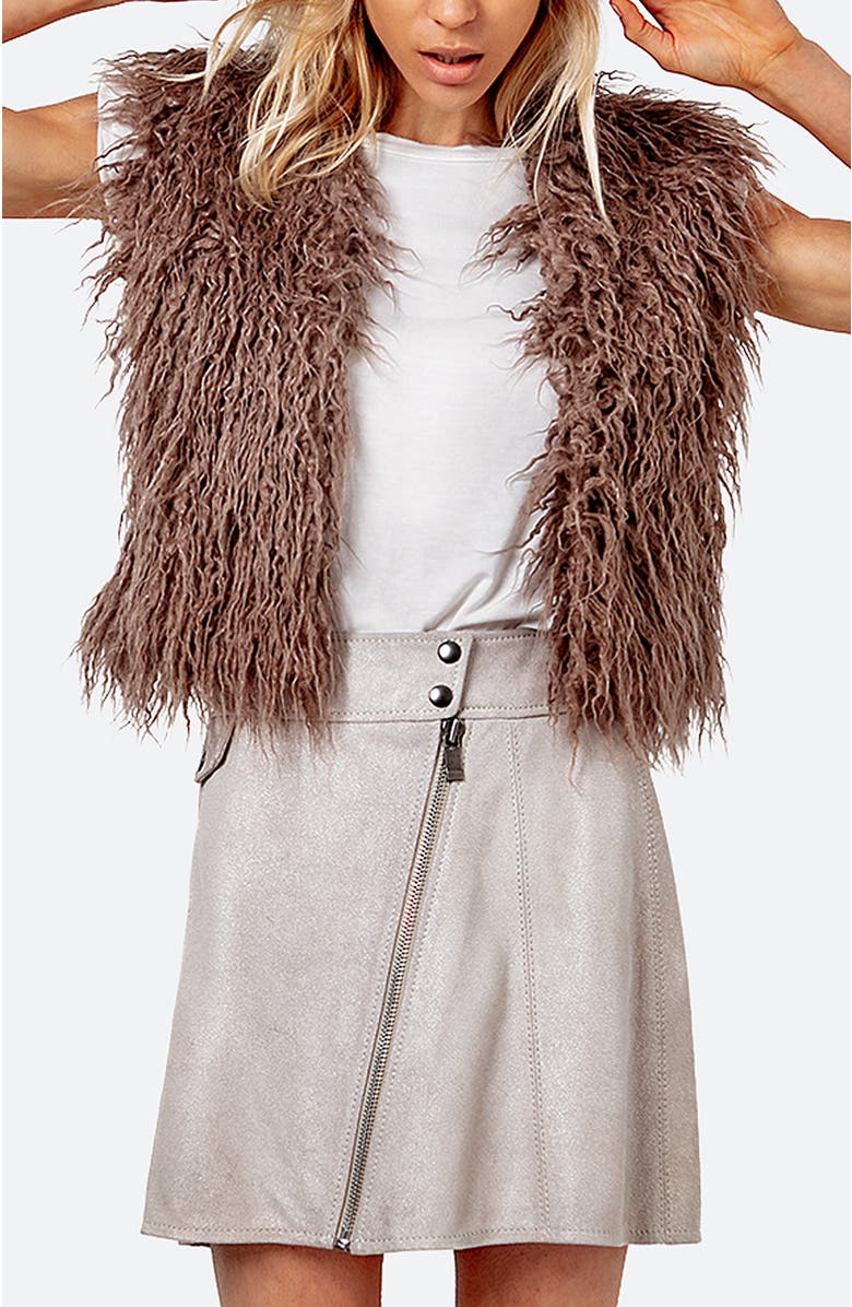 AS by DF Revolution Shag Fur Vest, Alternate, color,