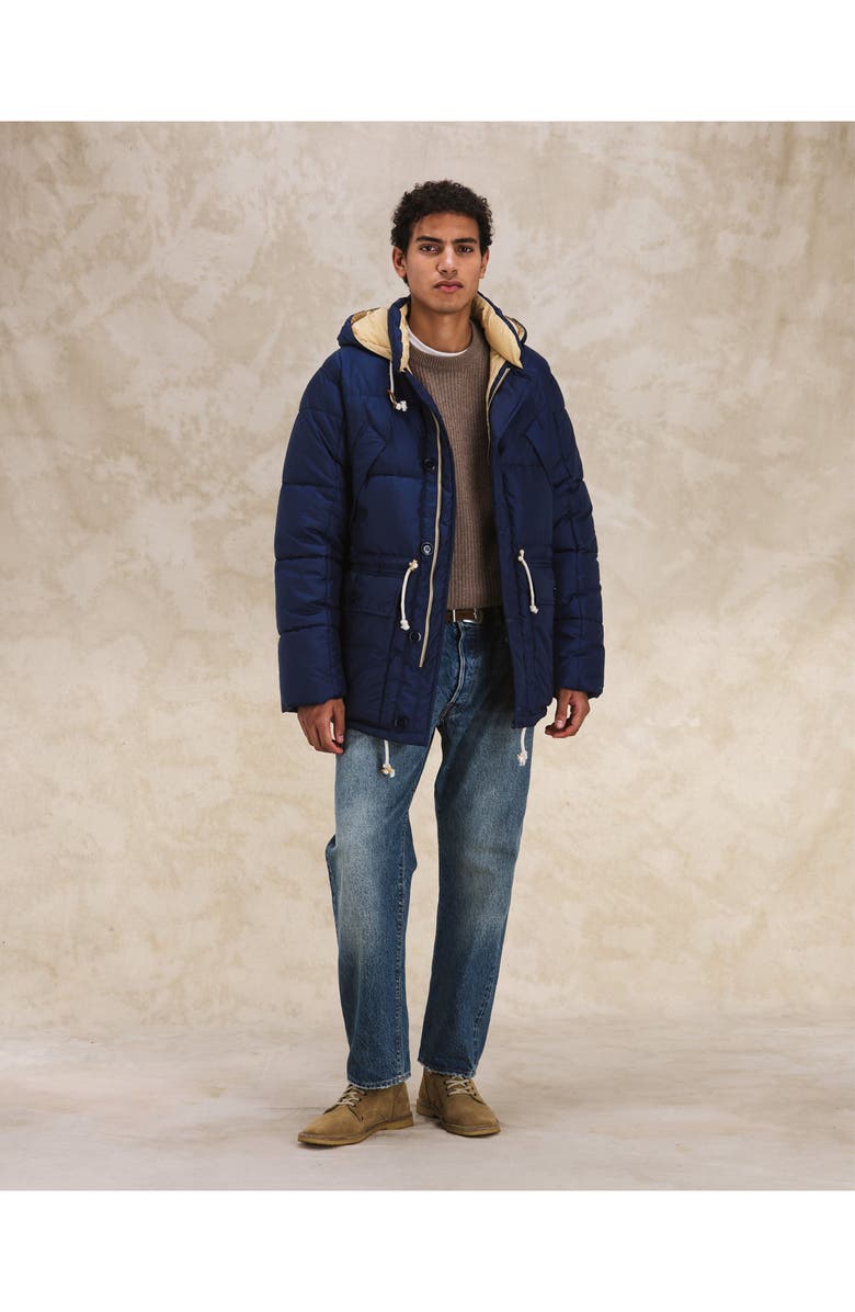 Fortela Hickory Padded Anorak Jacket, Alternate, color, Blue