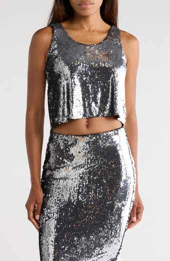 Octavia Sequin Tank Top