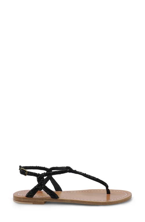 Zigi Artisan Rorie Ankle Strap Sandal In Black