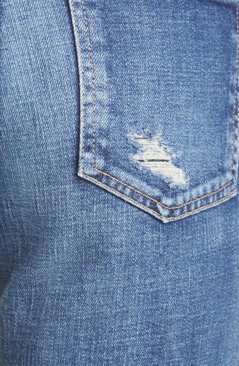 MOUSSY Glendele Ripped Crop Skinny Jeans, Alternate, color,