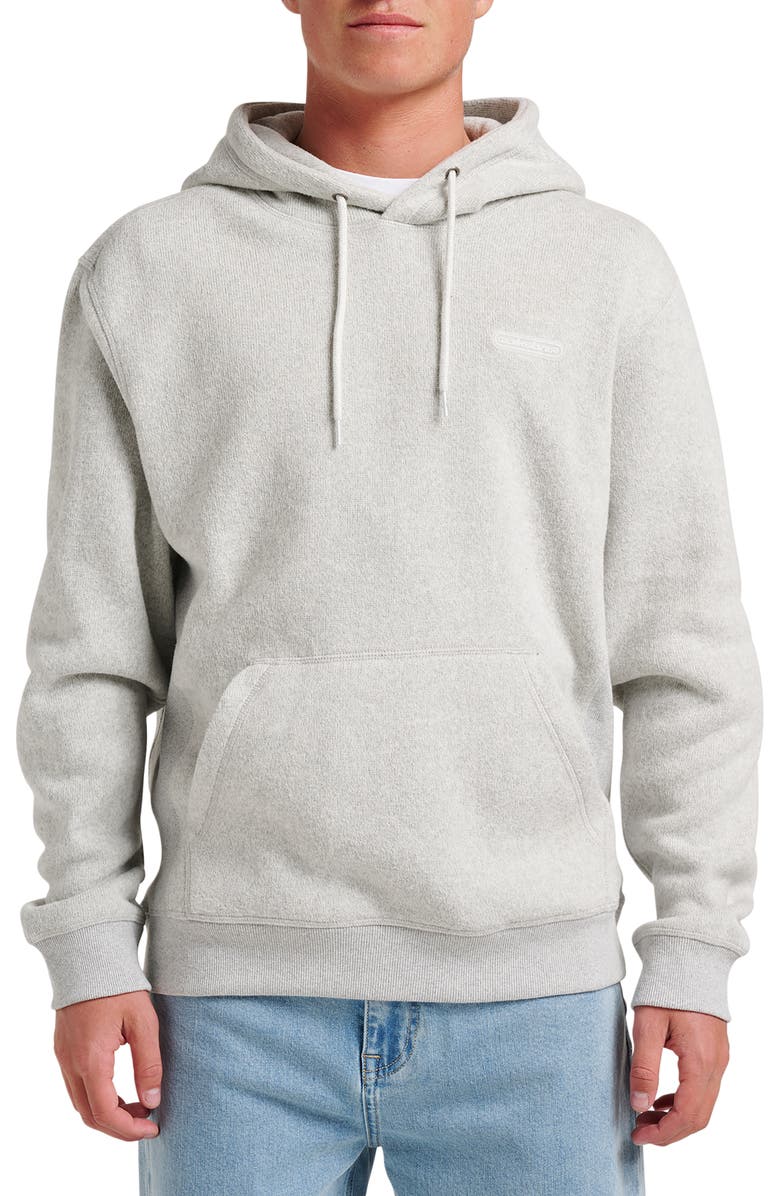 Quiksilver Keller Hoodie, Main, color, Light Gray Heather