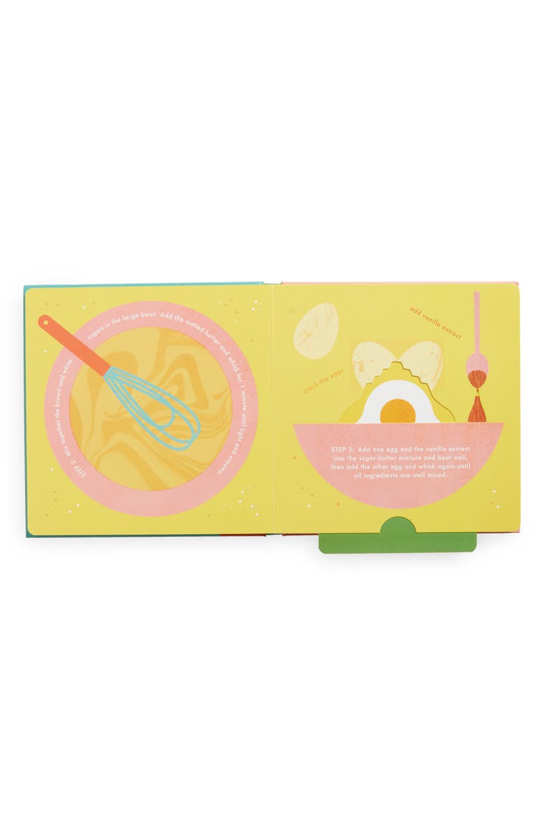 Phaidon Press 'Cookies!: An Interactive Recipe Book' Board Book, Alternate, color, Aqua Multi