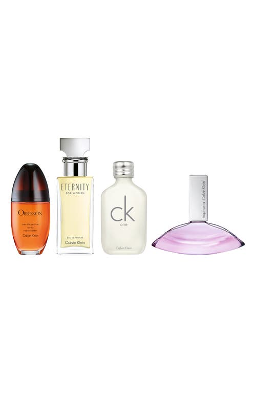 Calvin Klein Eau De Parfum & Eau De Toilette Fragrance Coffret In Transparent