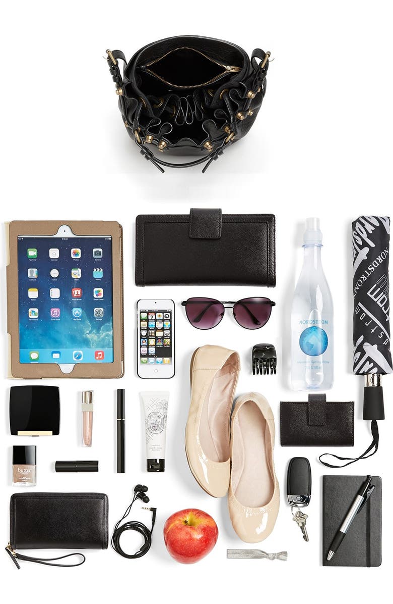 Alexander Wang 'Diego' Leather Bucket Bag, Alternate, color,