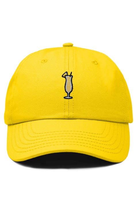 Pina Colada Embroidered Dad Cap