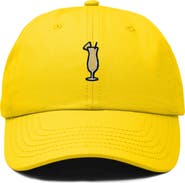 Dalix Pina Colada Embroidered Dad Cap