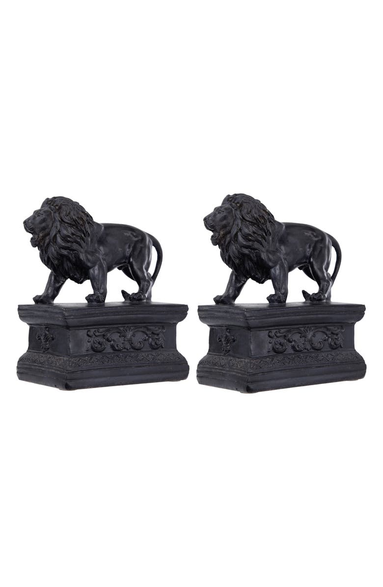 R16 HOME Lion Bookends - Set of 2, Main, color, 