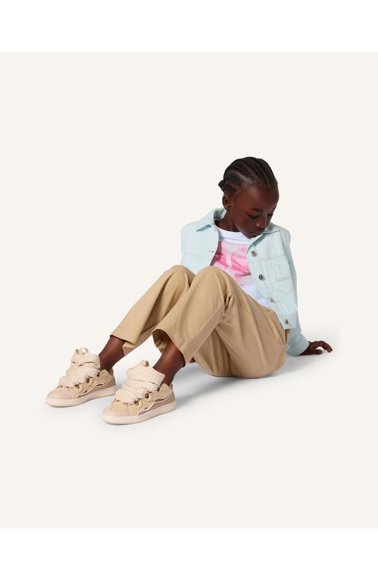 Lanvin Kids Curb Graphic Cotton T-Shirt, Alternate, color, Optic White