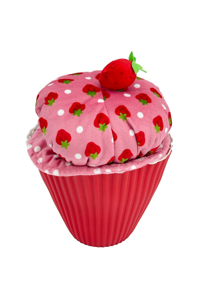 Pop n Flip 15 Inch Strawberry Shortcake Plush Doll, Alternate, color, Red