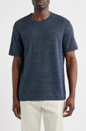 Nordstrom Linen & Cotton Short Sleeve Sweater Tee