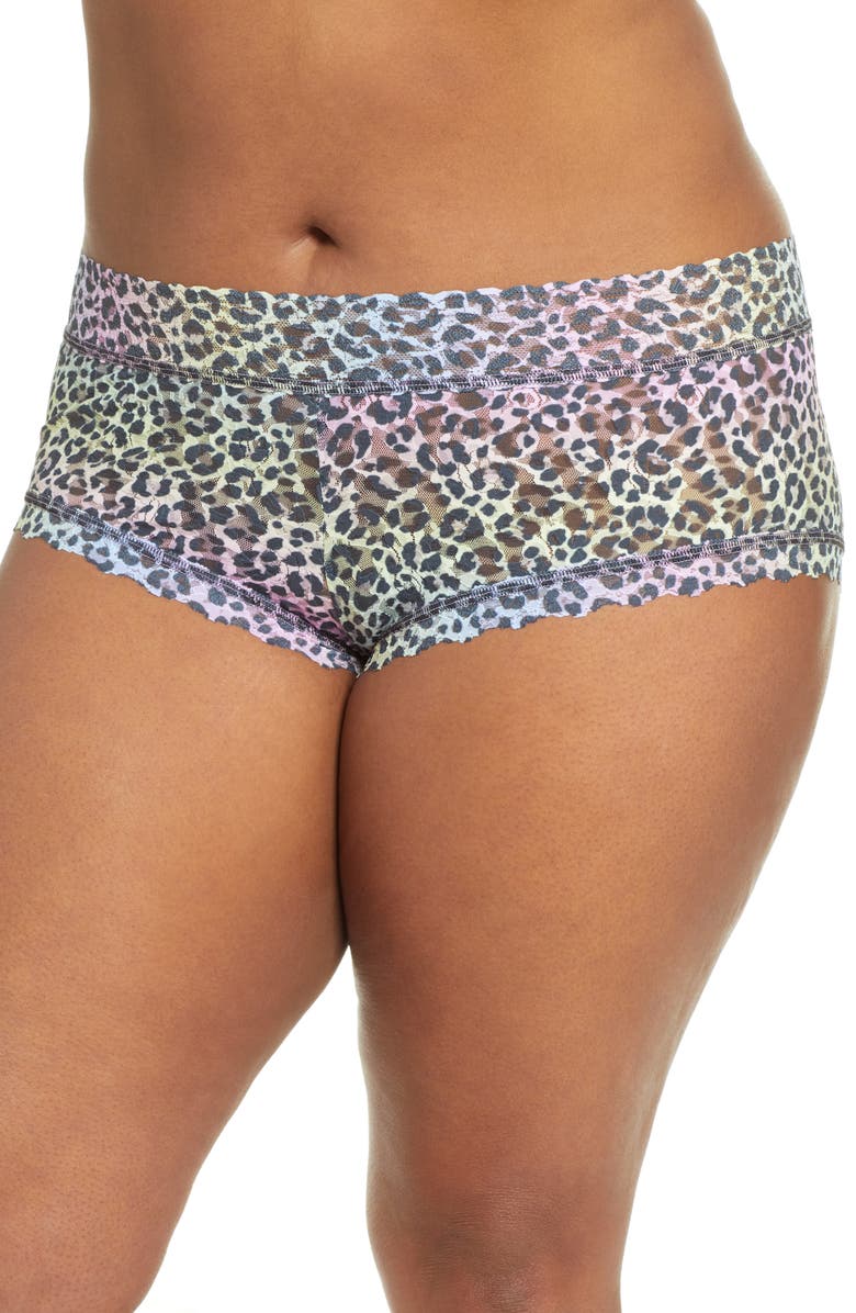 Hanky Panky Signature Rainbow Lace Boyshorts, Main, color,
