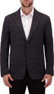 Victor Emmanuel Textured Comfort Knit Cotton Blend Sport Coat