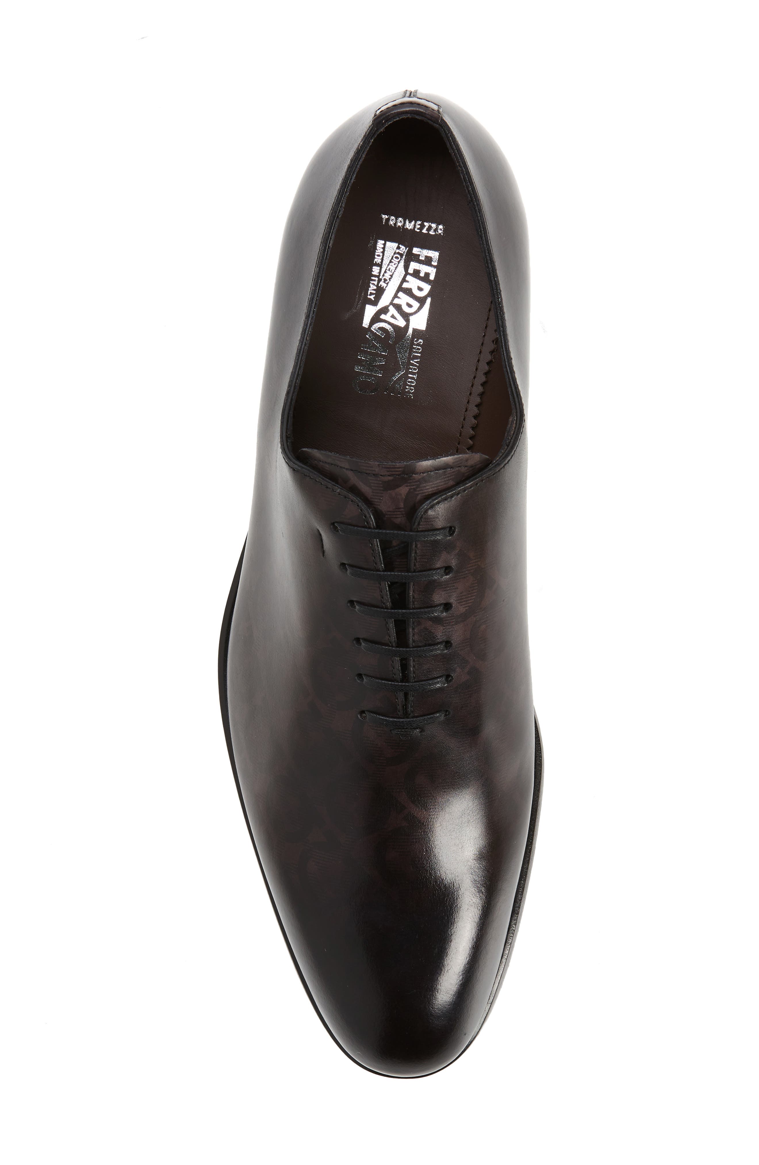 FERRAGAMO Salvatore Ferragamo Angiolo Gancio Plain Toe Oxford, Alternate, color, 