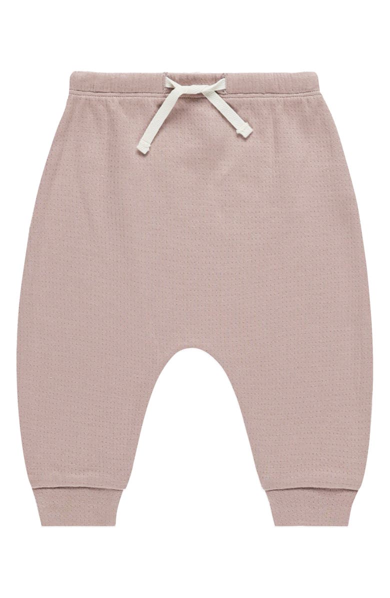 QUINCY MAE Organic Cotton Sweatpants, Main, color, Mauve