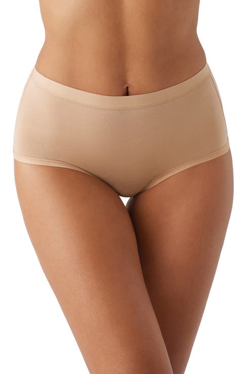 Understated Cotton Blend Briefs