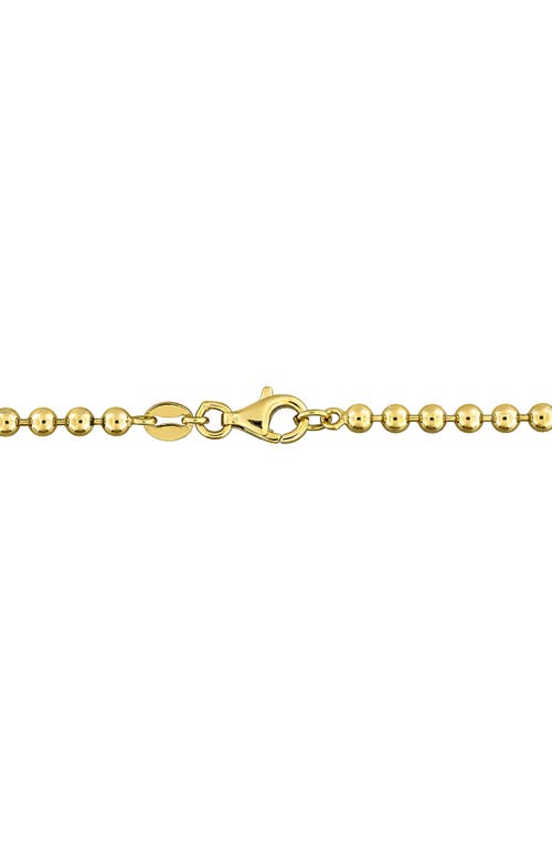Delmar Lab Created Pink Sapphire & Lab Created White Sapphire Necklace In Pink