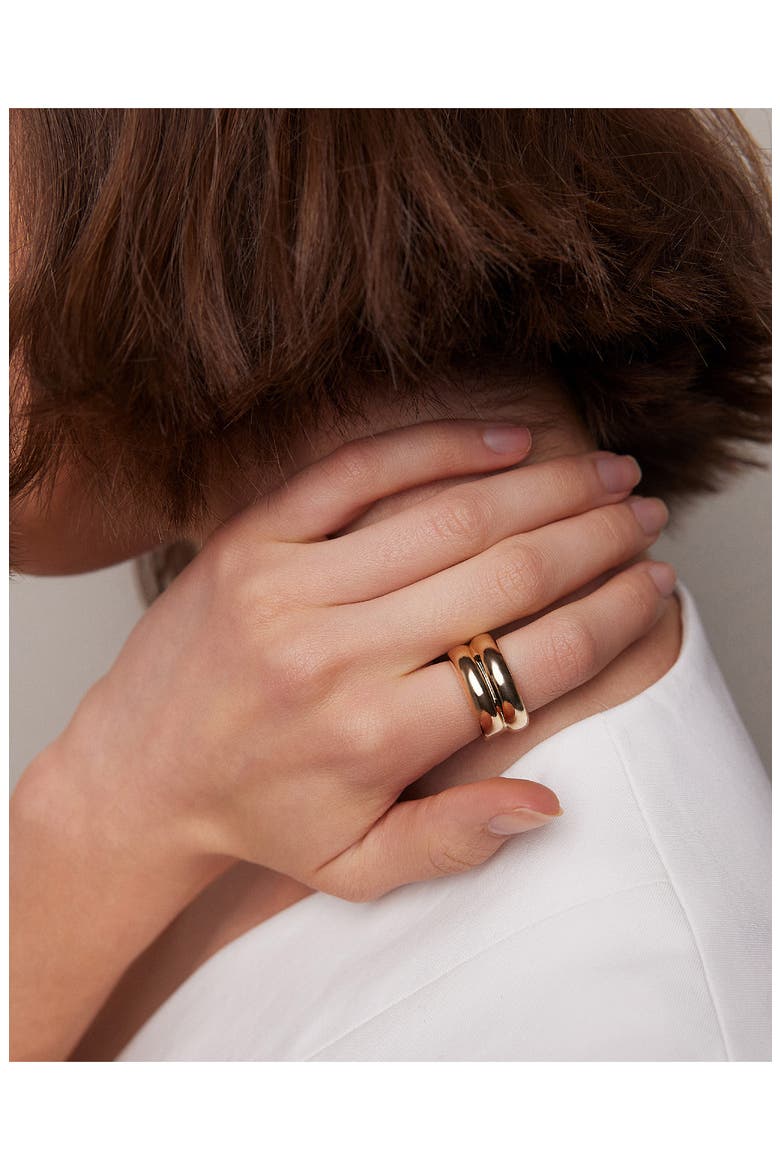 City Link Ring, Alternate, color, GOLD