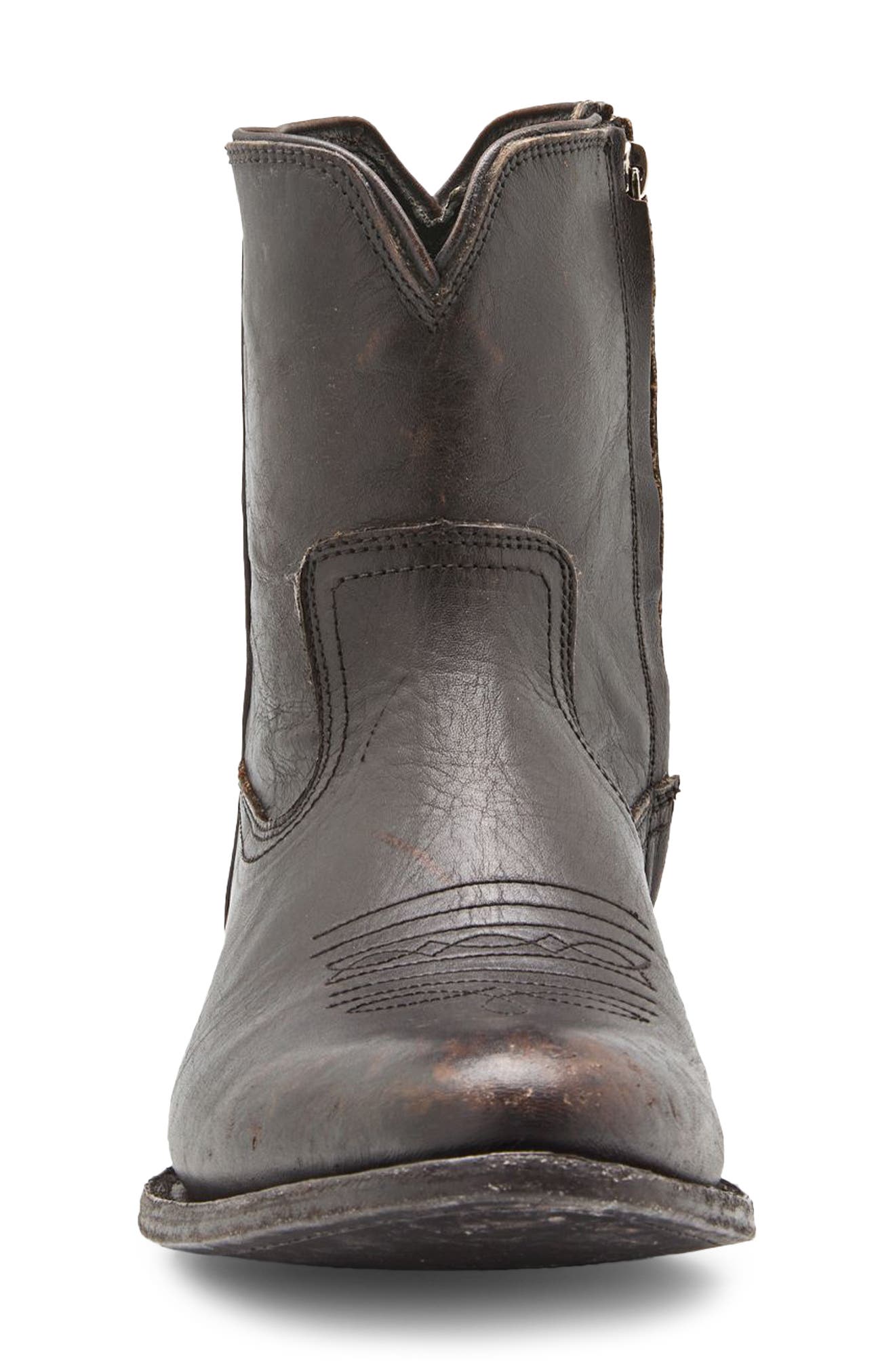 Frye Austin Western Boot, Alternate, color, Black