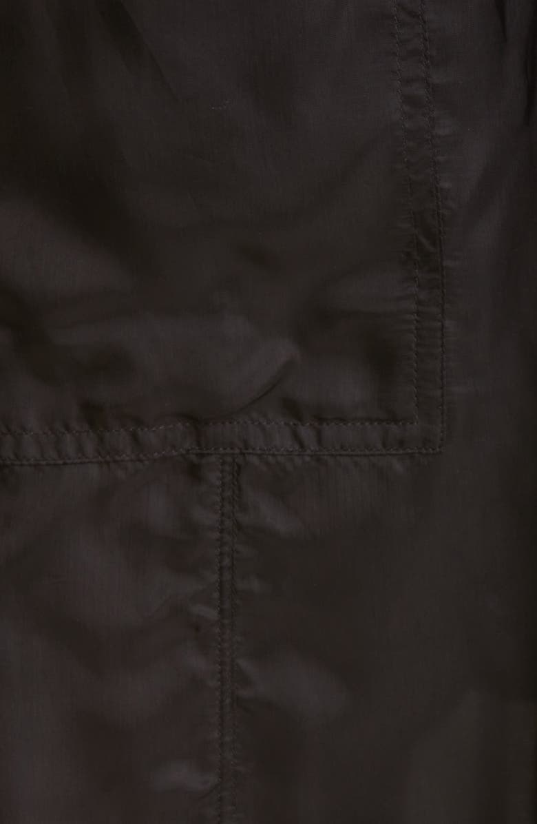 Rick Owens Pods Drop Crotch Shorts, Alternate, color, Black