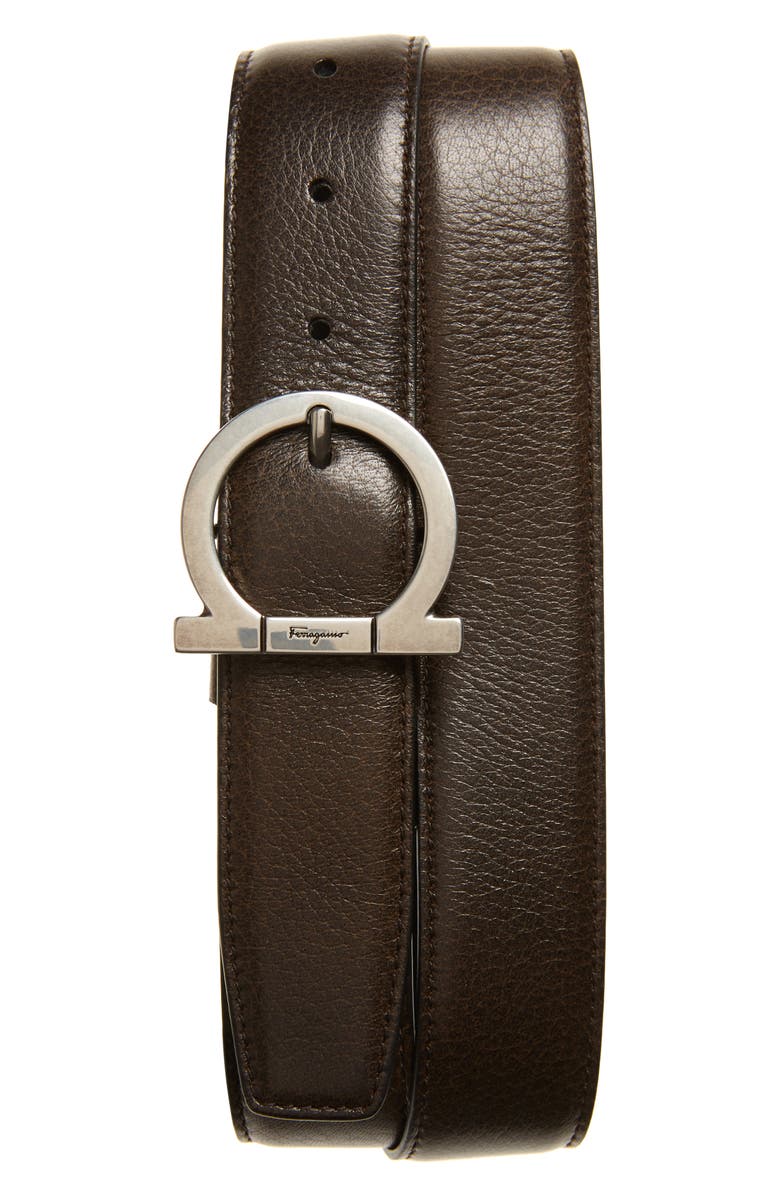 FERRAGAMO Salvatore Ferragamo Reversible Leather Belt, Main, color, 