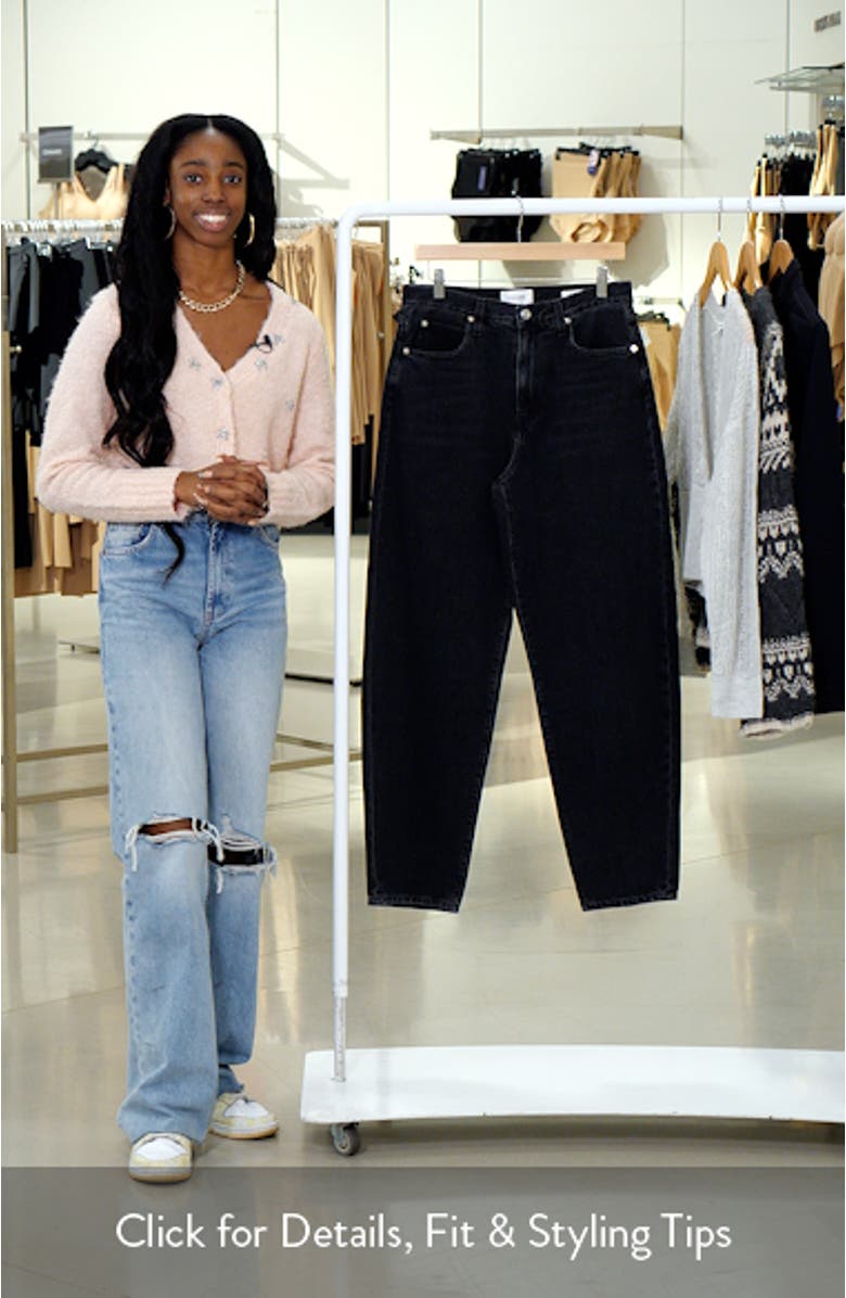 The Narrow Barrel Leg Jeans, sales video thumbnail