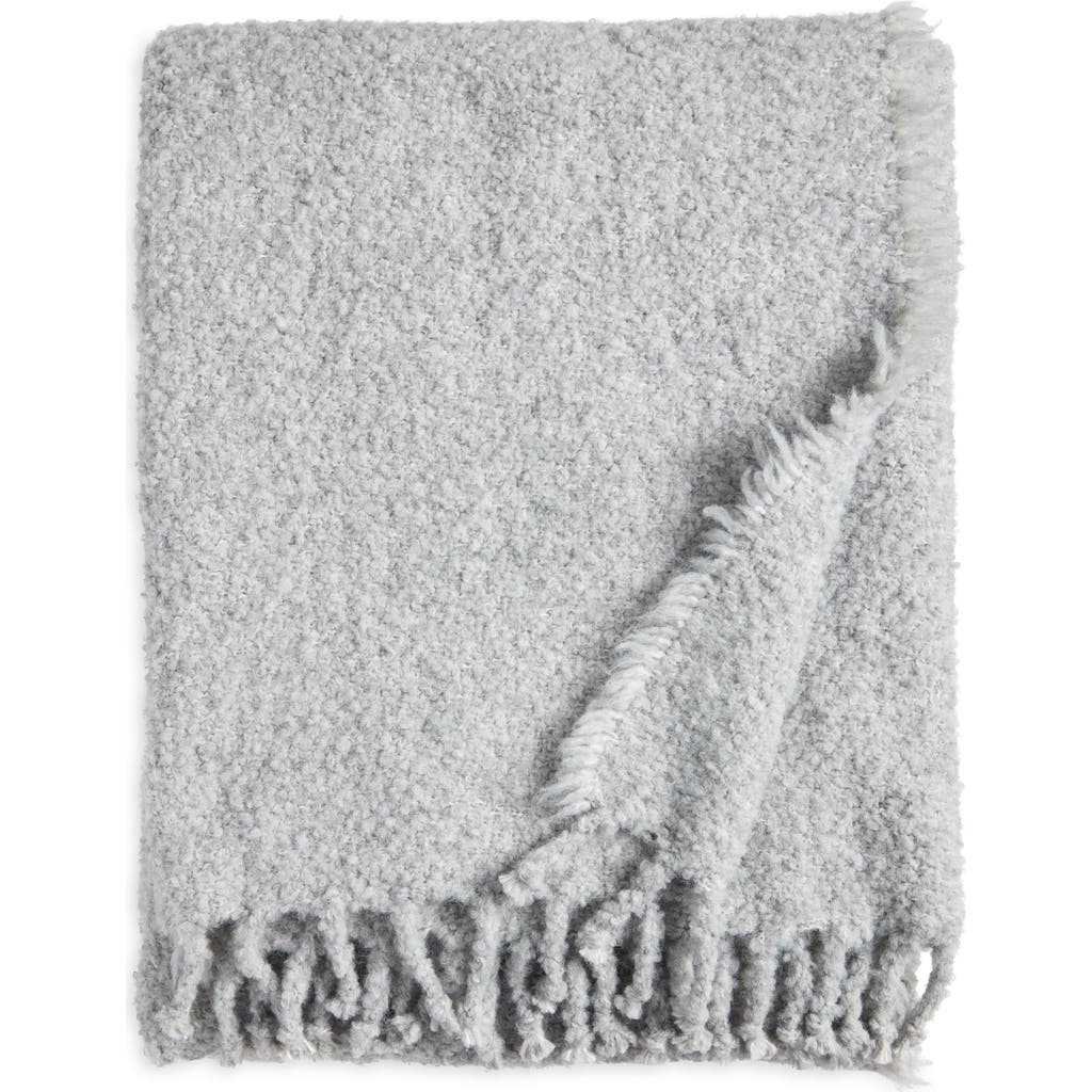 Nordstrom Nest Tassel Throw In Grey Vapor