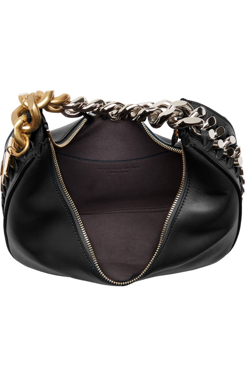 Stella McCartney Small Frayme Faux Leather Shoulder Bag, Alternate, color,