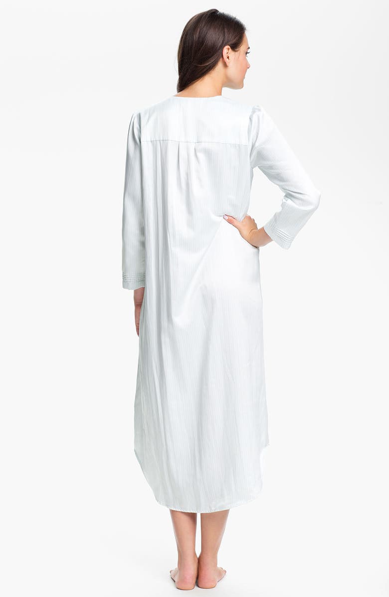 Carole Hochman Designs 'Cozy Back Satin' Nightgown, Alternate, color, 