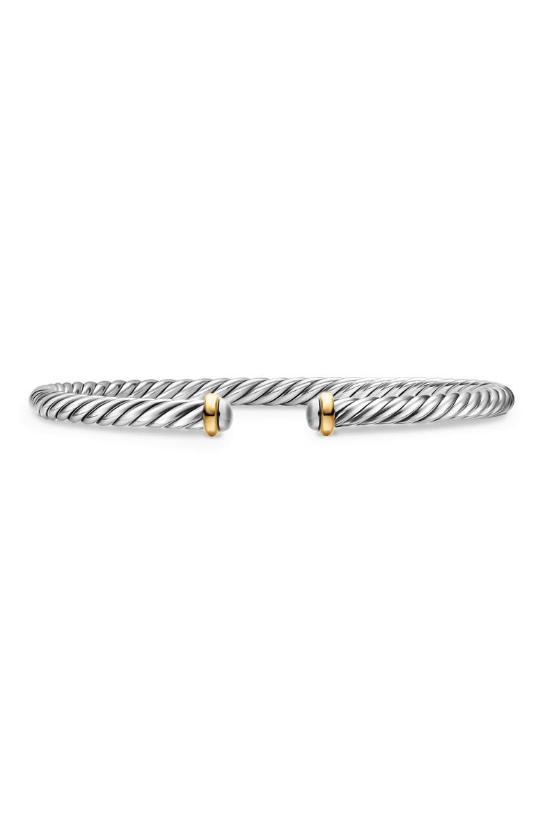 Cablespira® Cable Flex Bracelet, 4mm, Main, color, SILVER