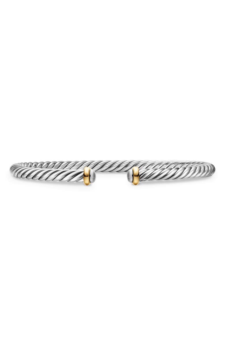 David Yurman Cablespira<sup>®</sup> Cable Flex Bracelet, 4mm, Main, color, Silver