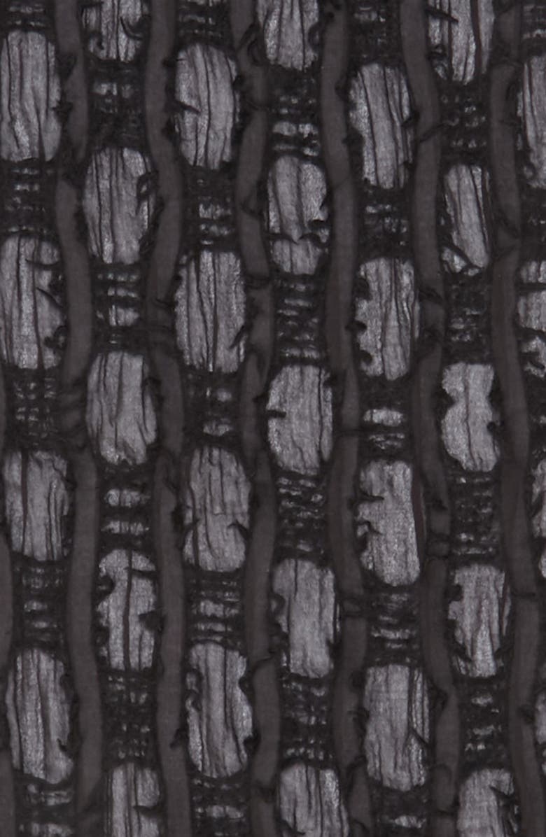 Y's by Yohji Yamamoto Cut Cotton & Wool Scarf, Alternate, color,