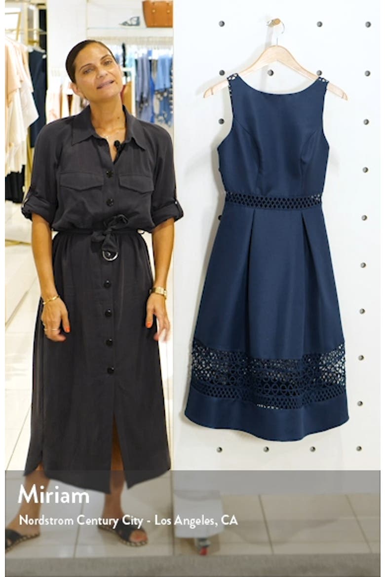 Delia Fit & Flare Dress video