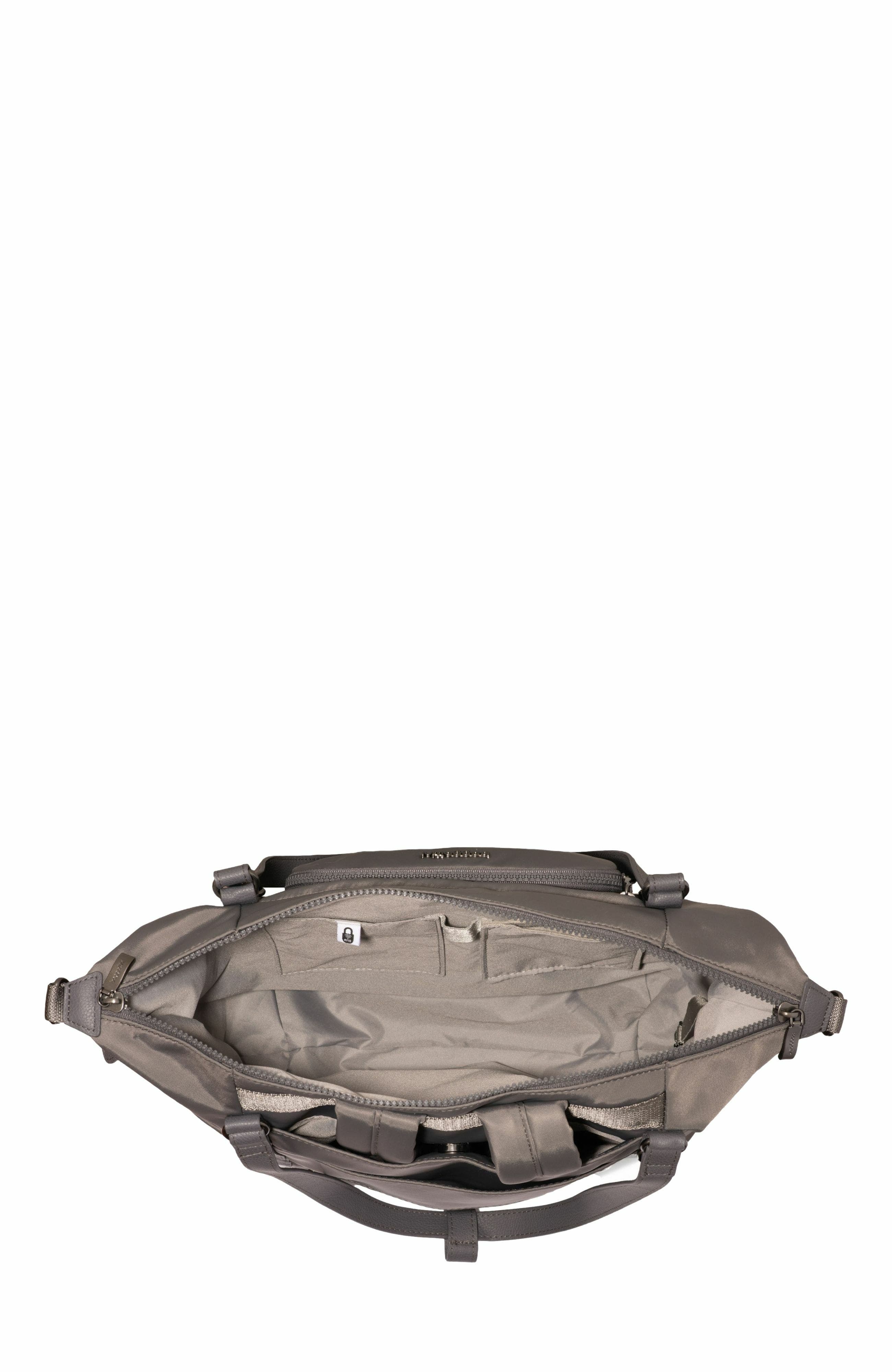 BAGGALLINI Nolita Small Convertible Backpack, Alternate, color, Smoke Twill