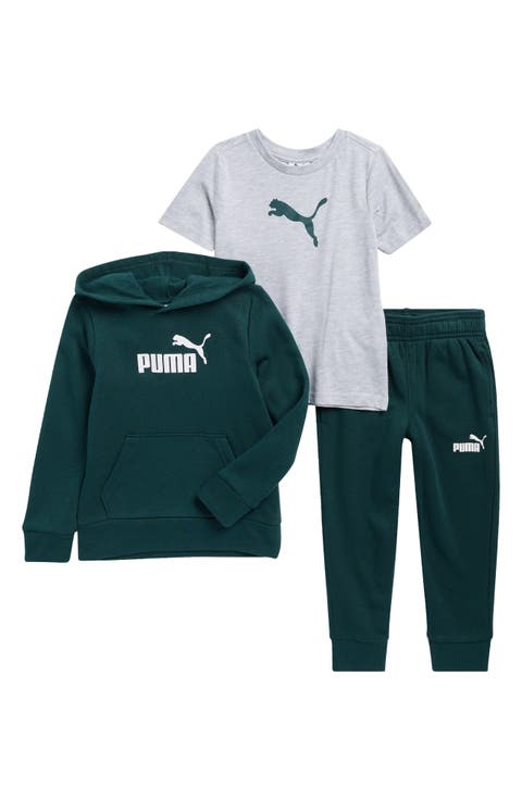 Kids' Logo Fleece Hoodie, Jersey T-Shirt & Joggers Set (Toddler)