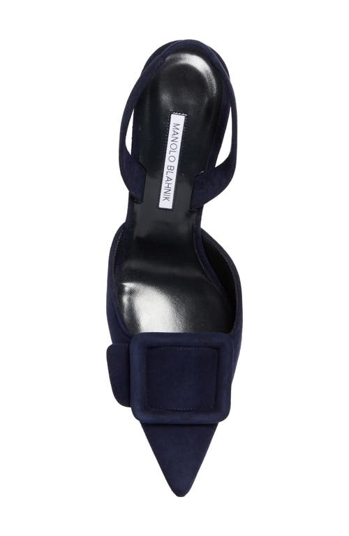 MANOLO BLAHNIK MANOLO BLAHNIK MAYSLI POINTED TOE SLINGBACK PUMP 
