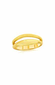 Double Row Band Ring