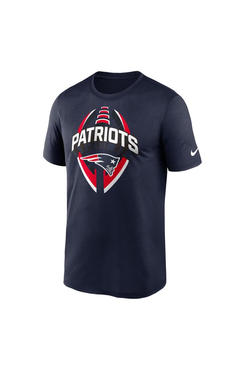Nike Men's Nike Navy New England Patriots Legend Icon Performance T-Shirt, Alternate, color, Navy